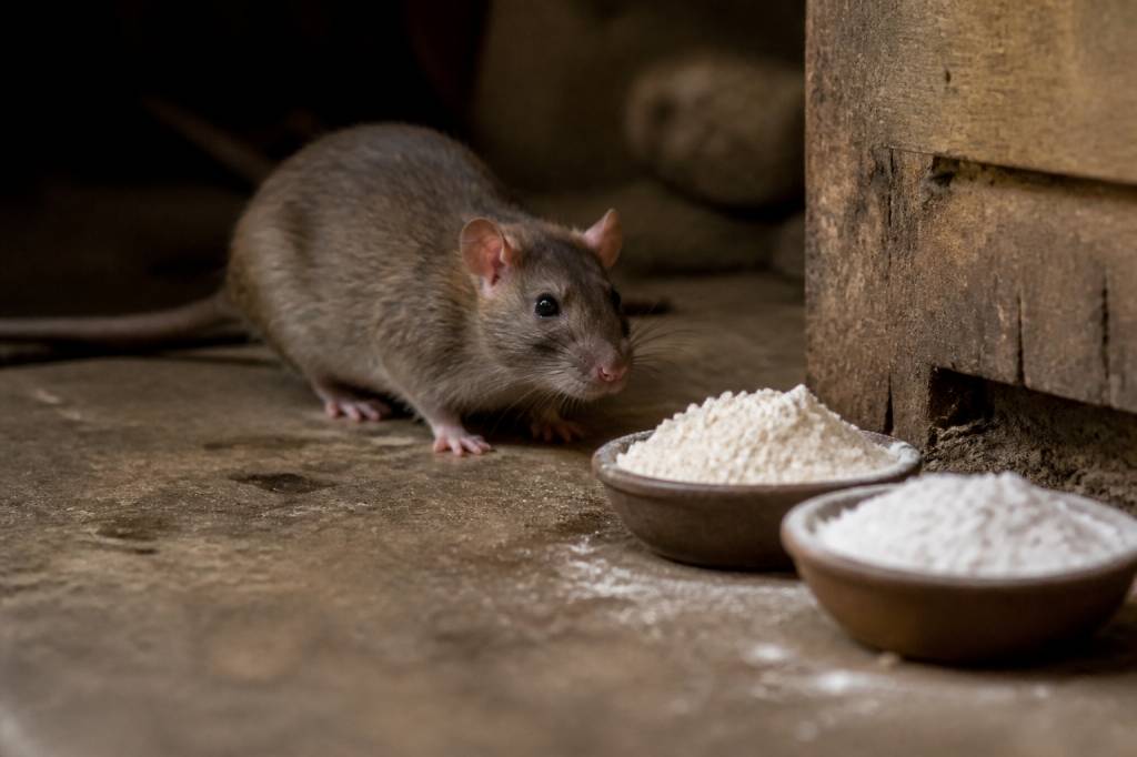 Farine et bicarbonate de soude contre les rats : méthode efficace et précautions