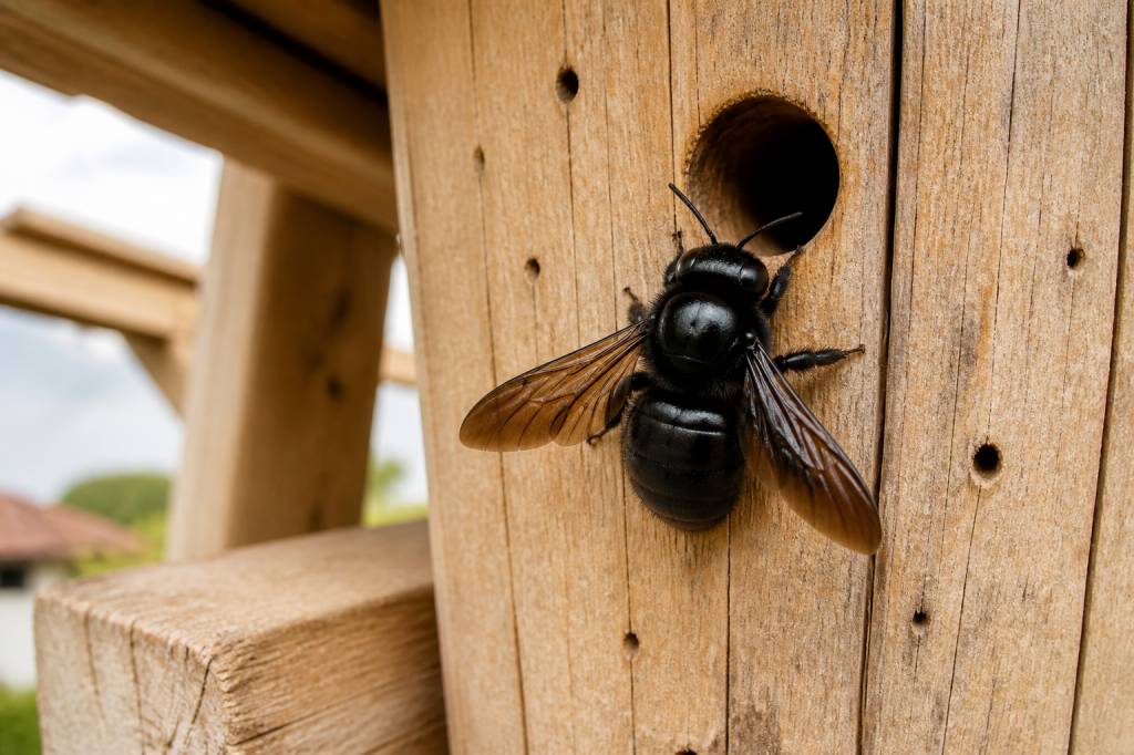 Abeille charpentière traitement : méthodes efficaces et respectueuses de l’environnement